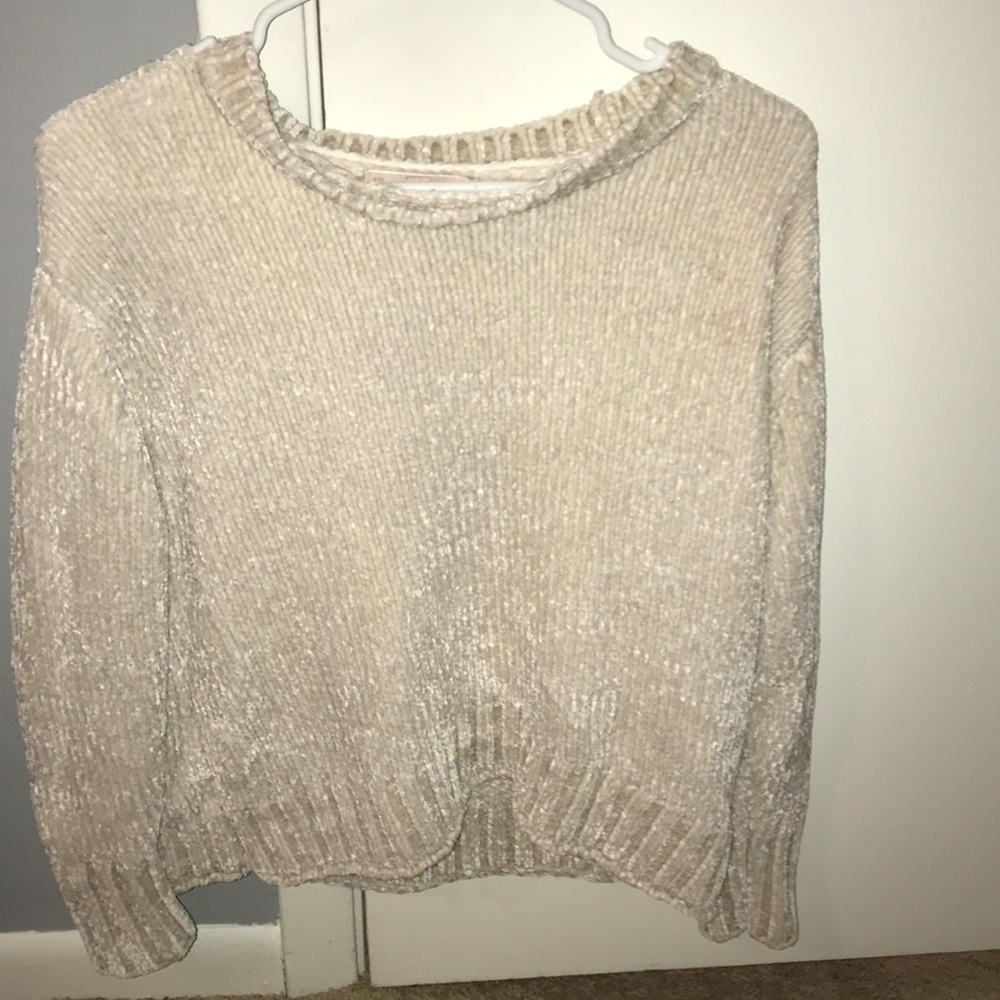 White sweater